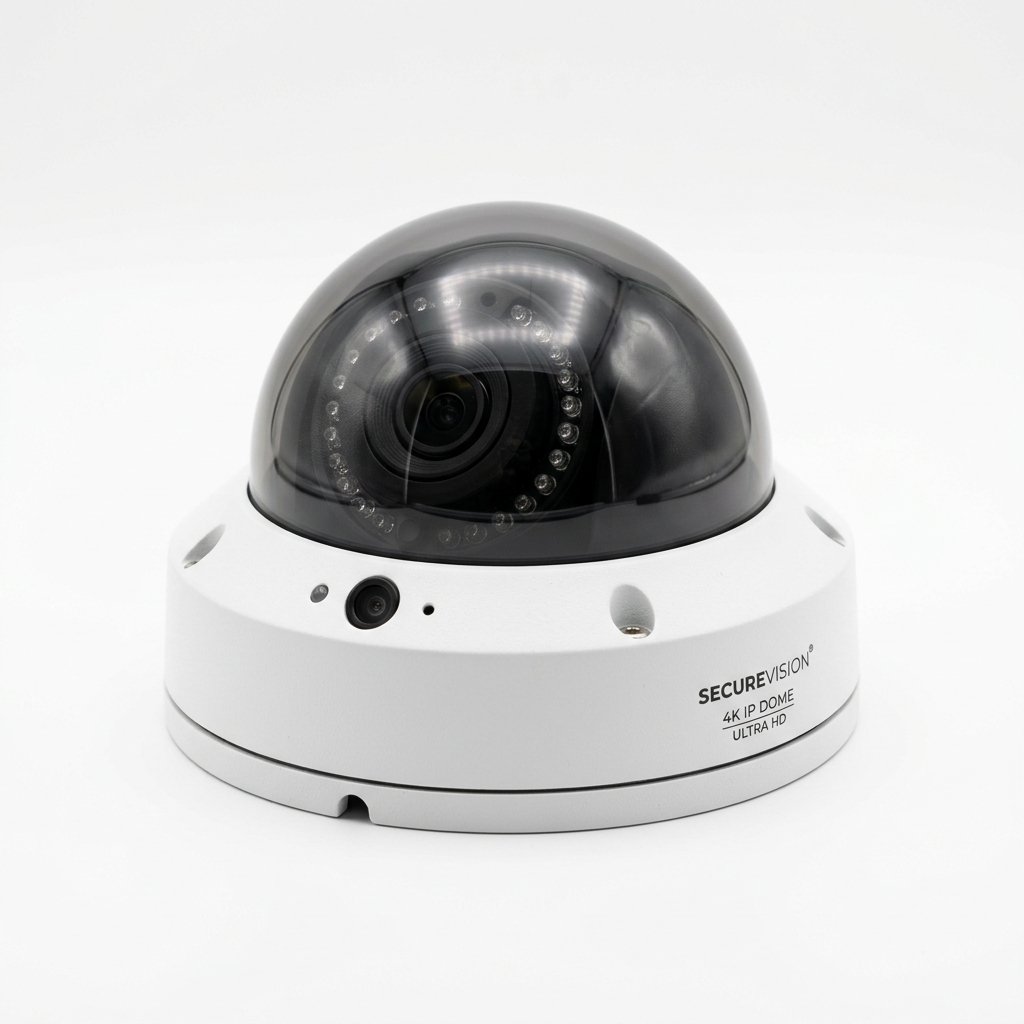 4K Smart PTZ Dome Security Camera